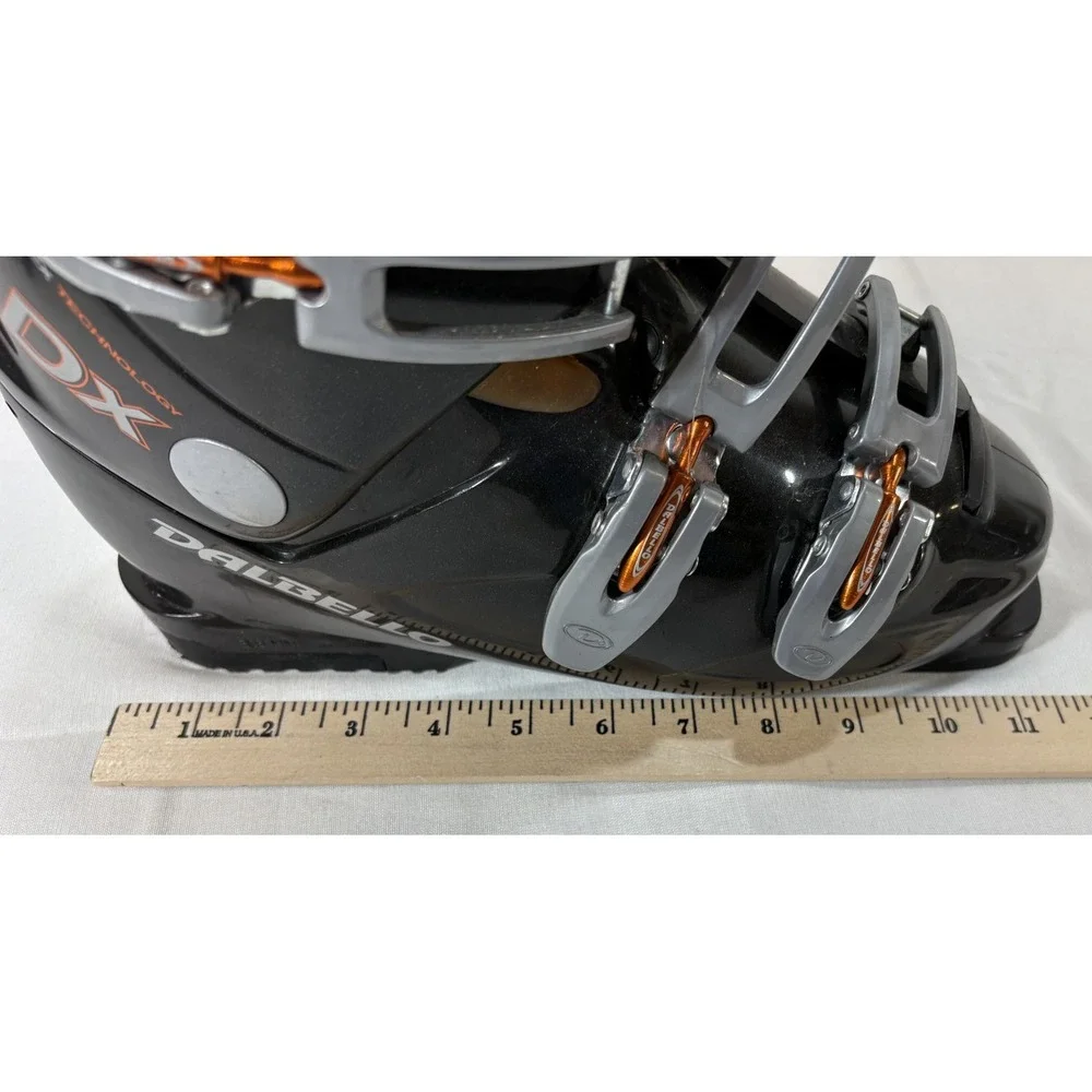 Dalbello DX 550 Duoflex Technology Ski Boots Mondo 27 USA 9 Black Orange
